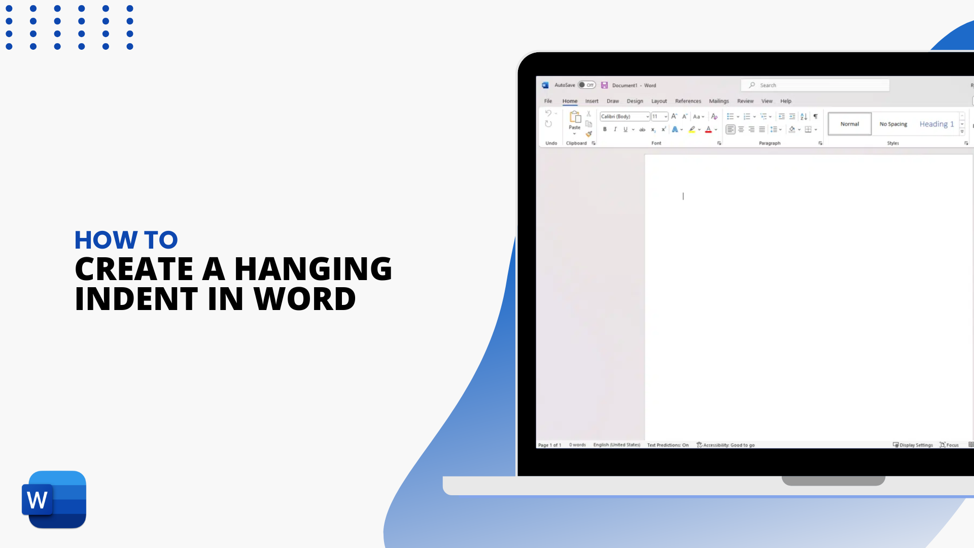 How to Create a Hanging Indent in Microsoft Word