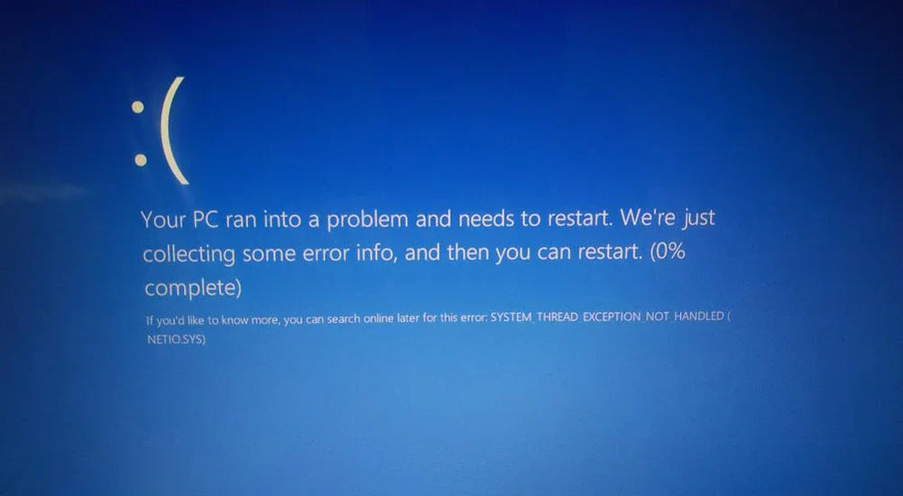 How to Fix “Netio.sys” Blue Screen Errors on Windows 10