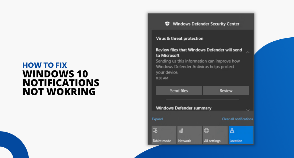 How to Fix Windows 10 Notifications Not Working