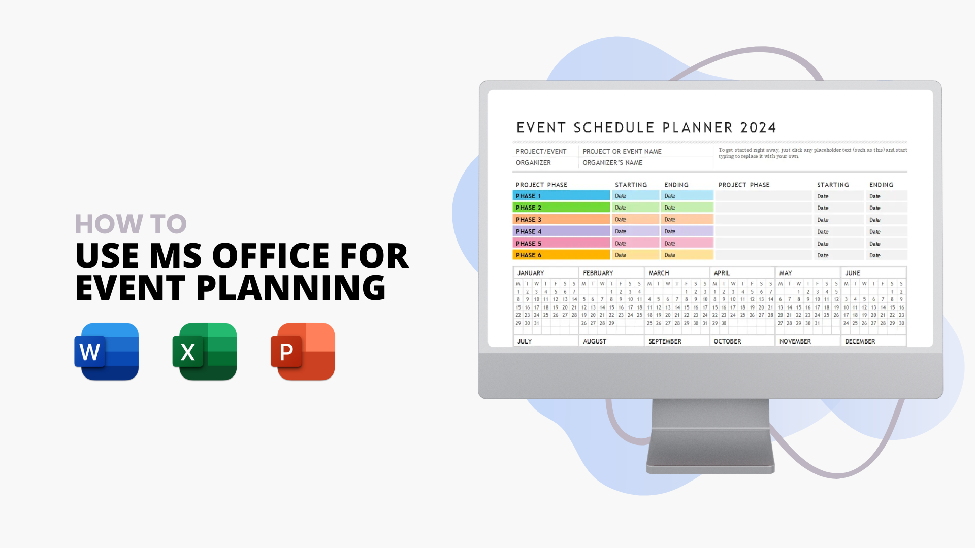 How to Use Microsoft Office for Event Planning