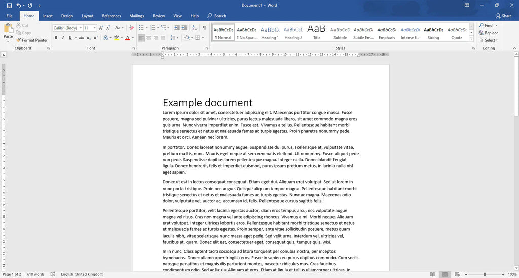 How to Save a Word Document
