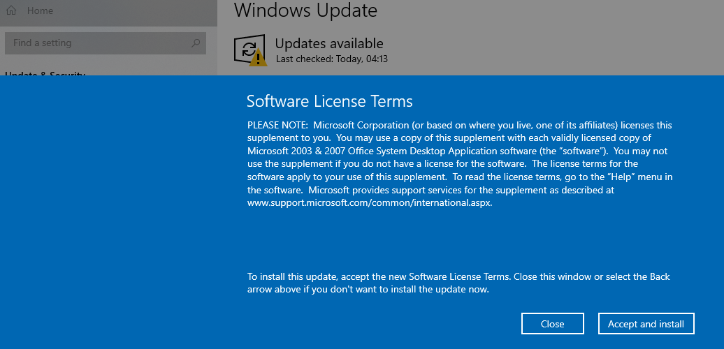 Microsoft Office File Validation Add-In