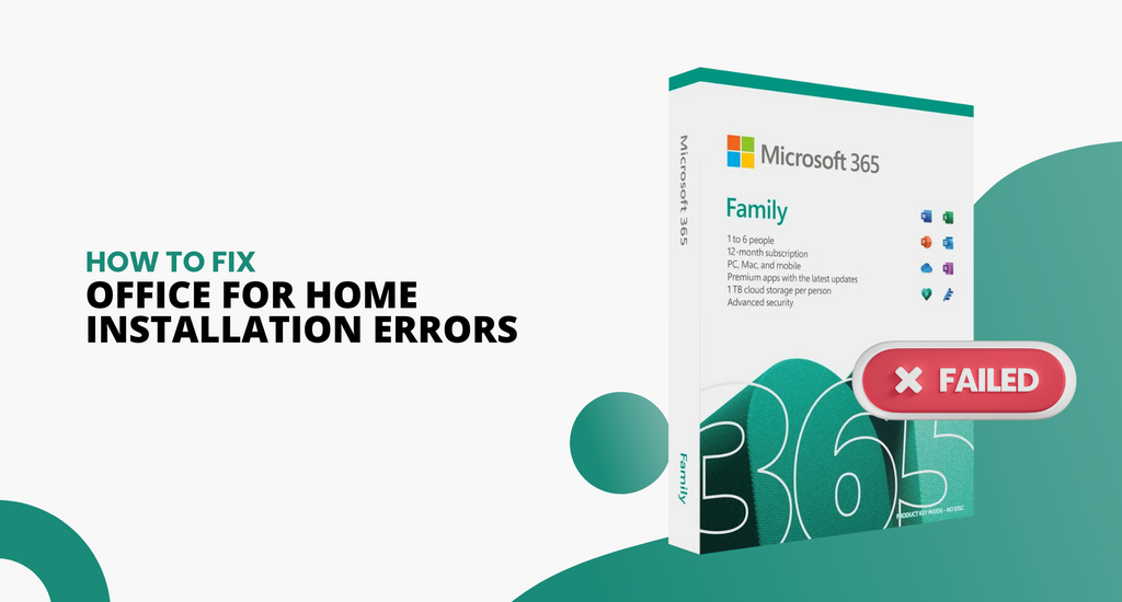 Microsoft Office for Home Common Installation Errors Fixed