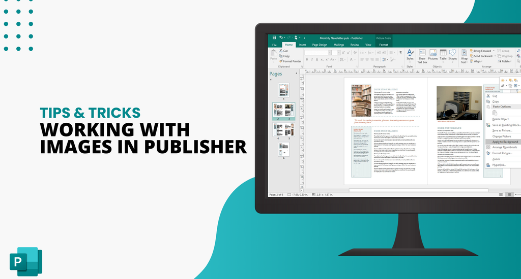 Tips & Tricks Working with Images in Publisher