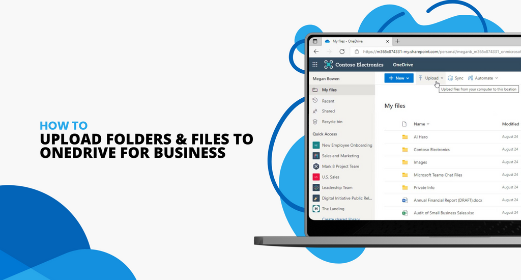 Upload Folders and Files to OneDrive for Business