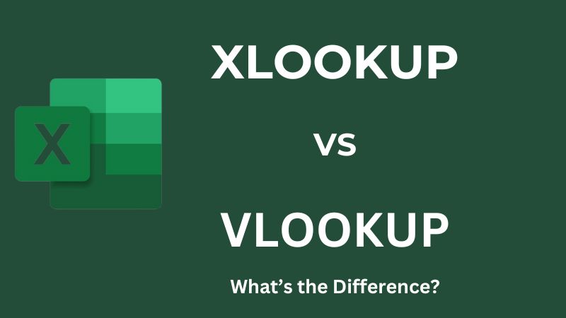 XLOOKUP vs VLOOKUP