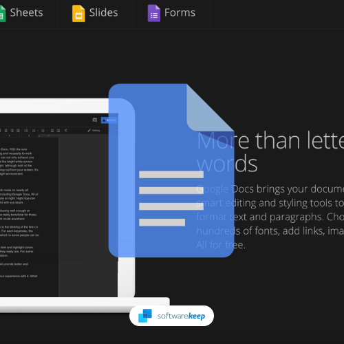 How to turn on or Enable Google Docs Dark Mode