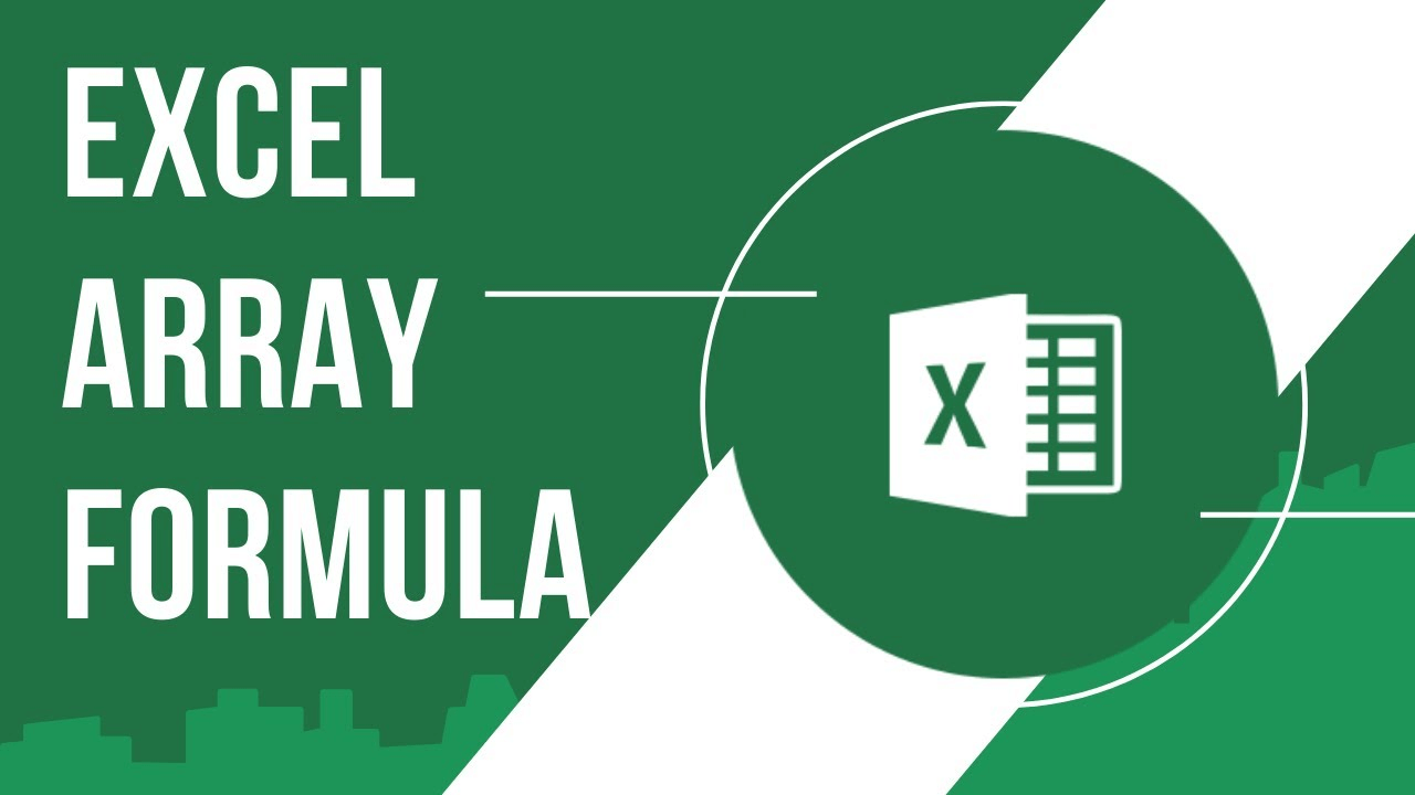Excel Array Formula Guide