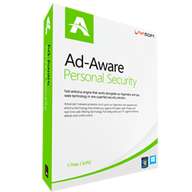 AdAware Software AdAware Personal Security - 1-Year / 3-PC
