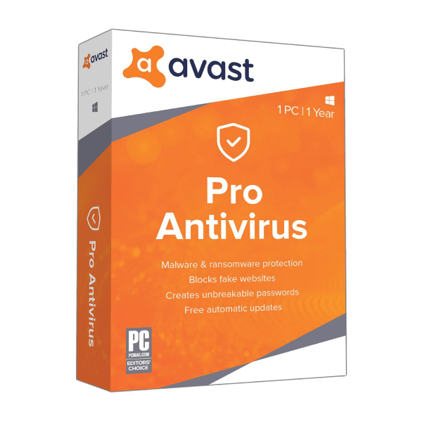 Avast Software Avast Antivirus Pro (1 Year, 1 User)