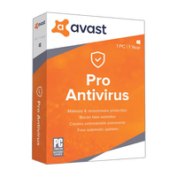 Thumbnail for Avast Software Avast Antivirus Pro (1 Year, 1 User)