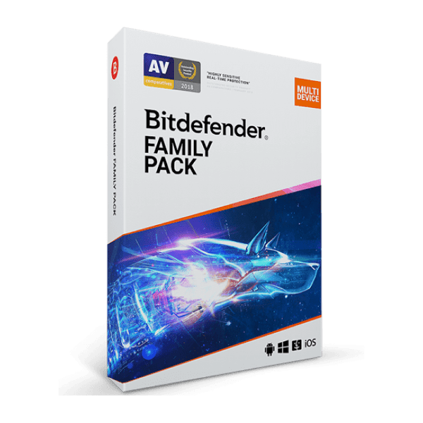 Bitdefender Software Bitdefender Family Pack (15 Users, 1 Year)