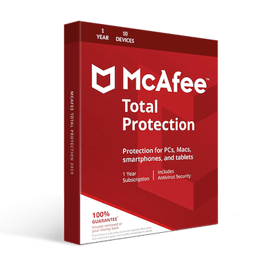 McAfee Software McAfee Total Protection (10 Devices, 1 Year)