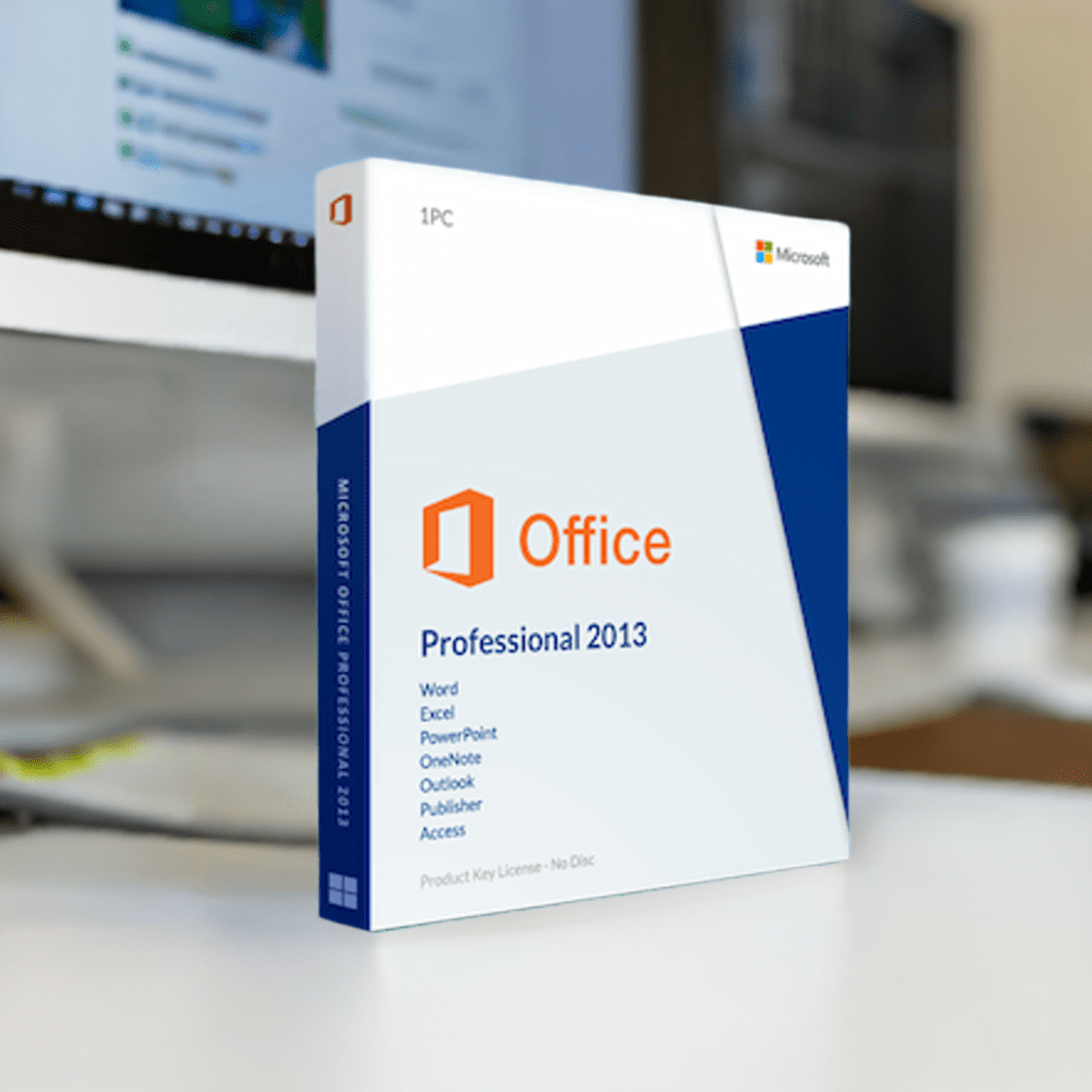Microsoft Software Microsoft Office 2013 Professional Plus box