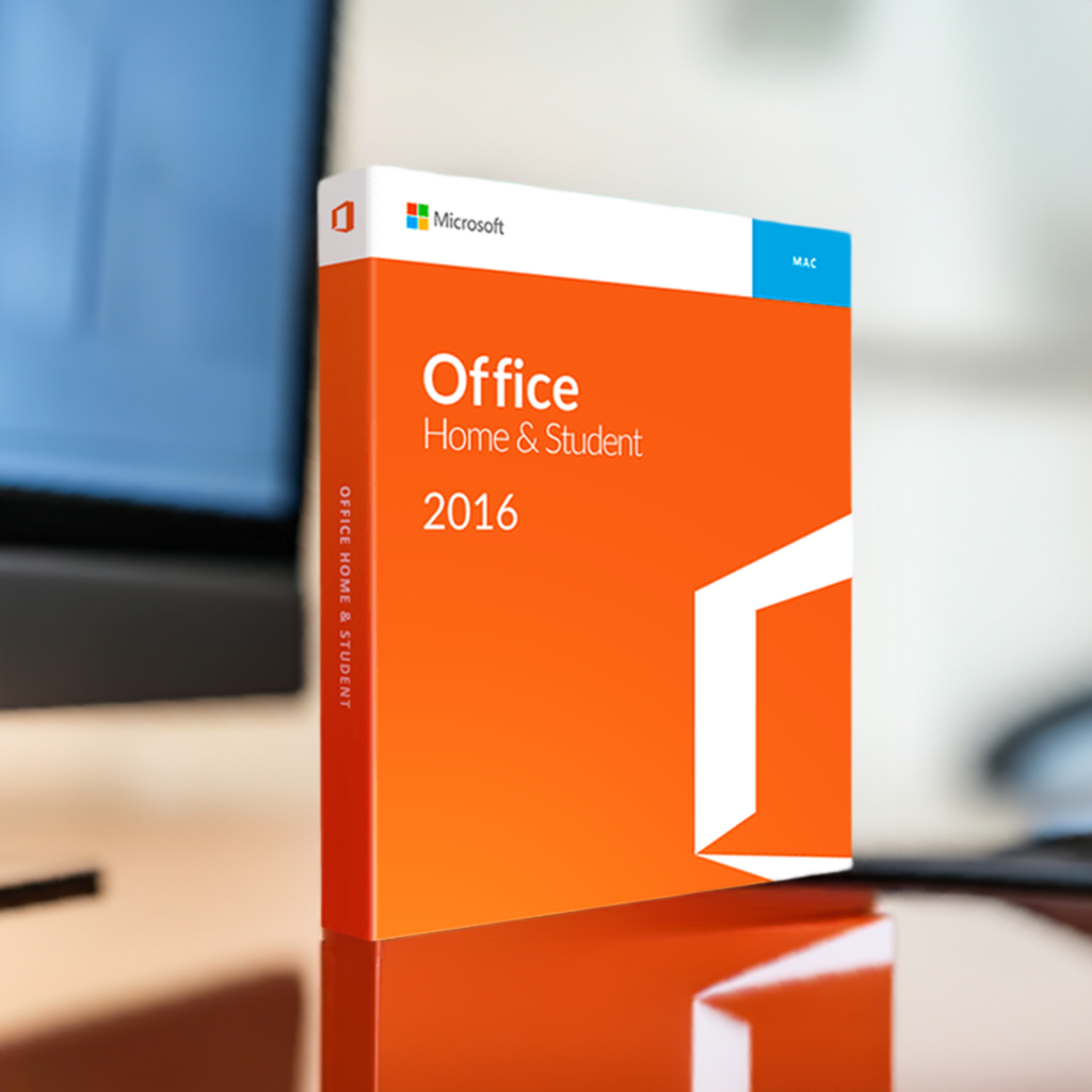 Microsoft Software Microsoft Office 2016 Home & Student Mac Download box