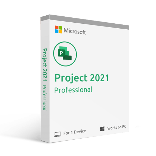 Microsoft Software Microsoft Project 2021 Professional