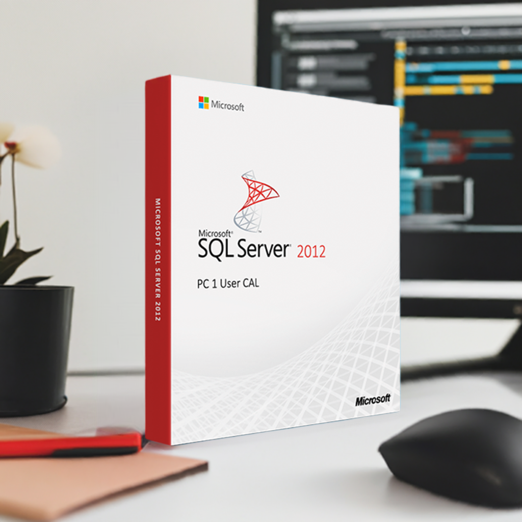 Microsoft Software Microsoft SQL Server 2012 PC 1 User CAL box