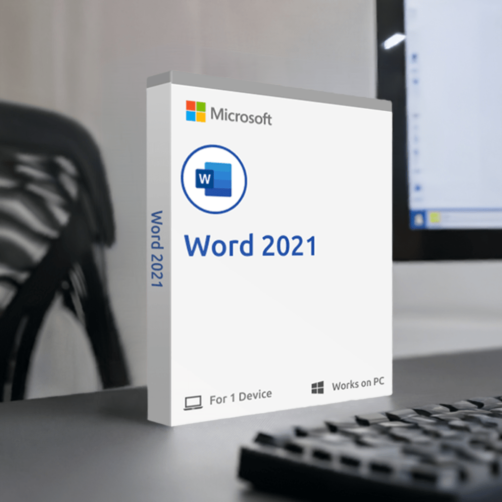 Microsoft Software Microsoft Word 2021 PC box