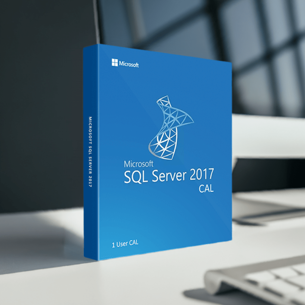 Microsoft Software SQL Server 2017 1 User CAL box