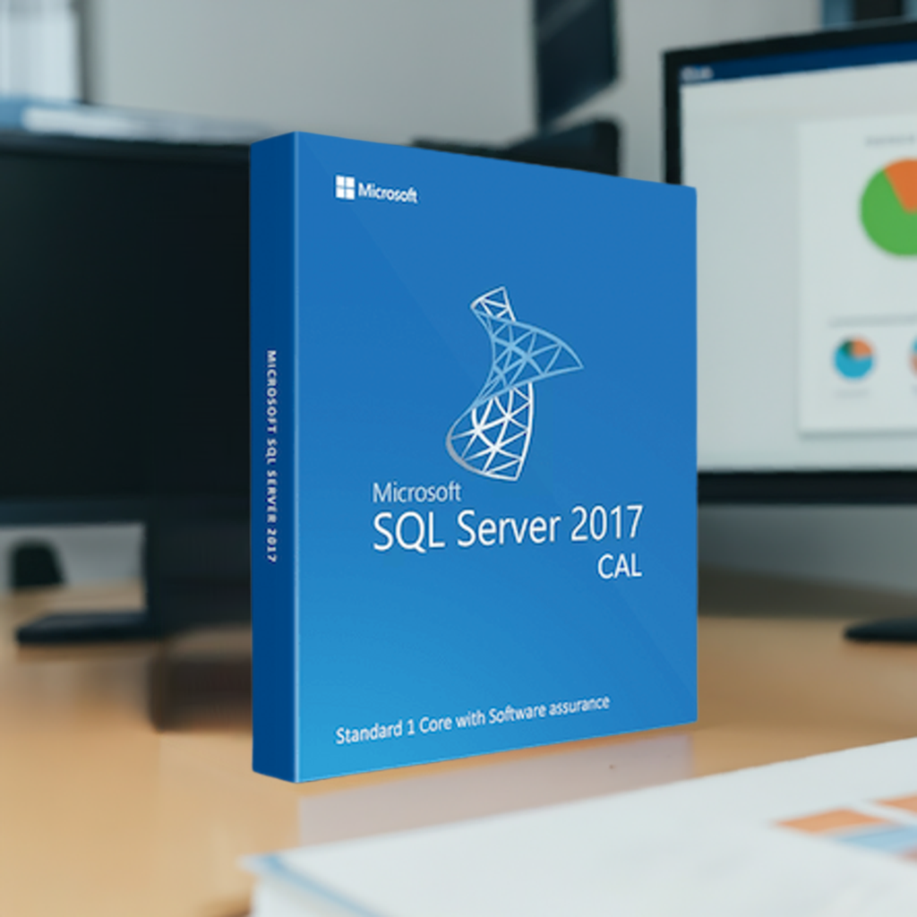 Microsoft Software SQL Server 2017 Standard 1 Core with Software Assurance