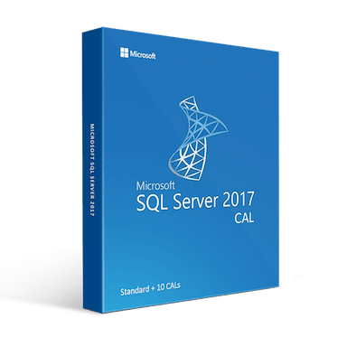 Microsoft Software SQL Server 2017 Standard + 10 CALs