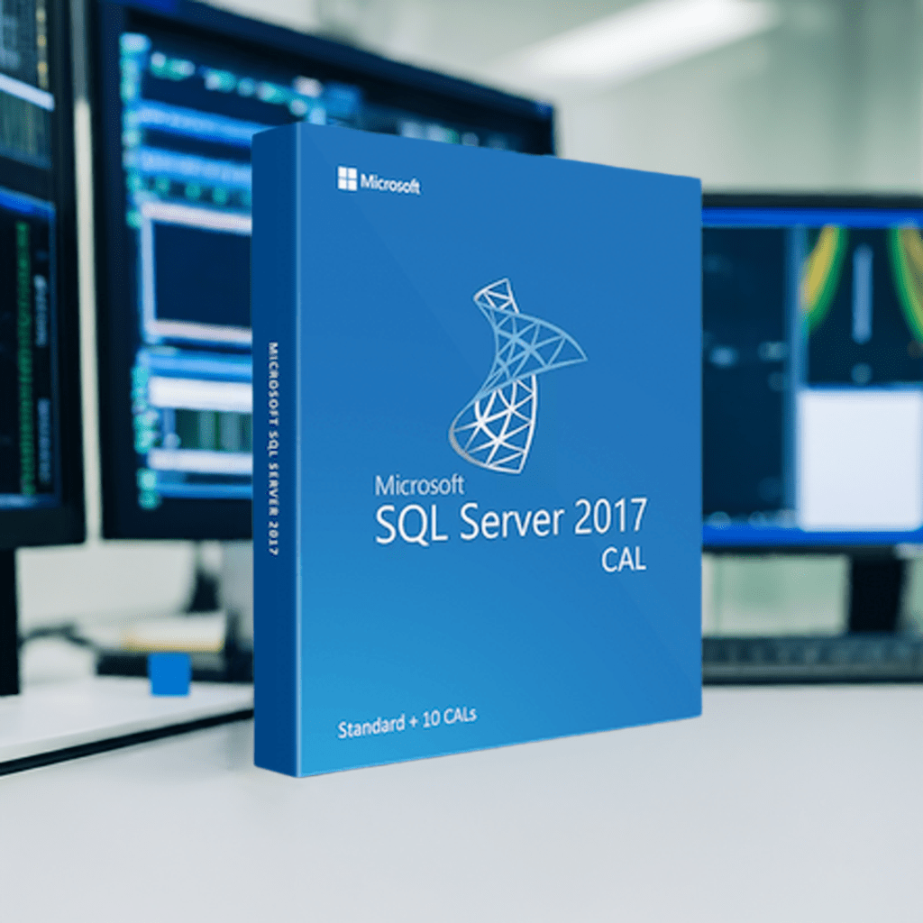 Microsoft Software SQL Server 2017 Standard + 10 CALs box