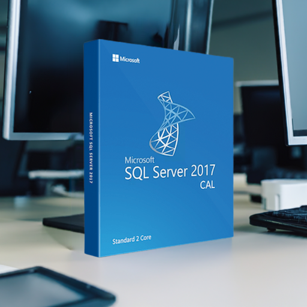 Microsoft Software SQL Server 2017 Standard 2 Core box