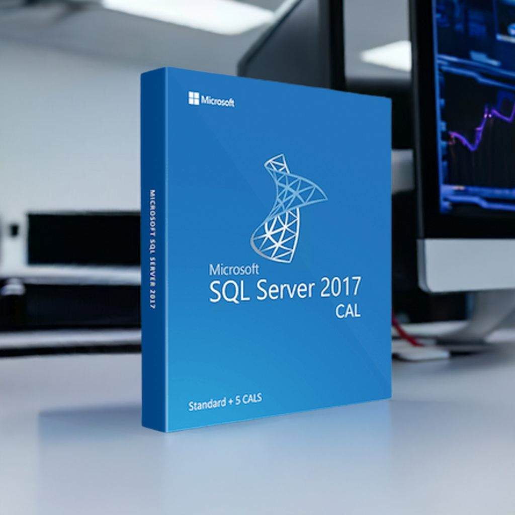 Microsoft Software SQL Server 2017 Standard + 5 CALs box