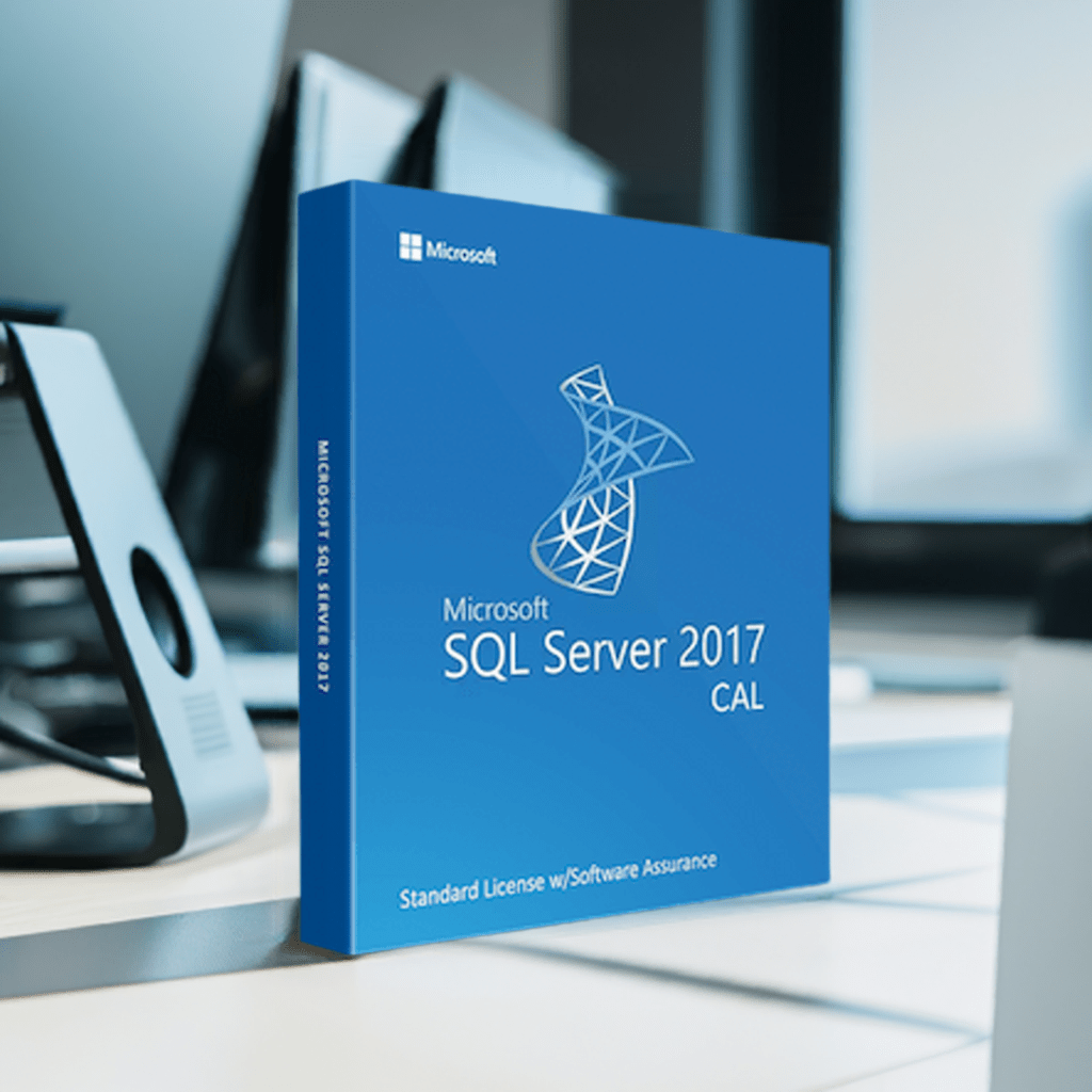 Microsoft Software SQL Server 2017 Standard License with Software Assurance