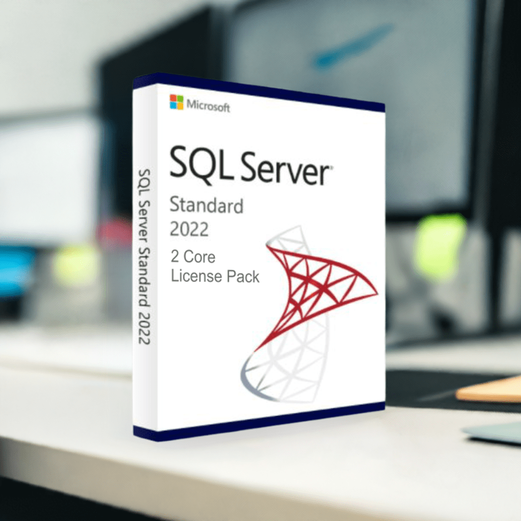 Microsoft Software SQL Server 2022 Standard Core - 2 Core License