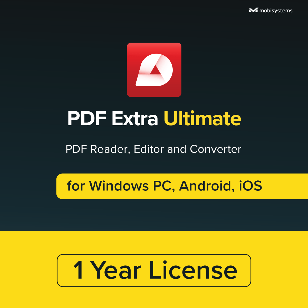 MobiSystems Software PDF Extra Ultimate (Yearly subscription, 1 User)