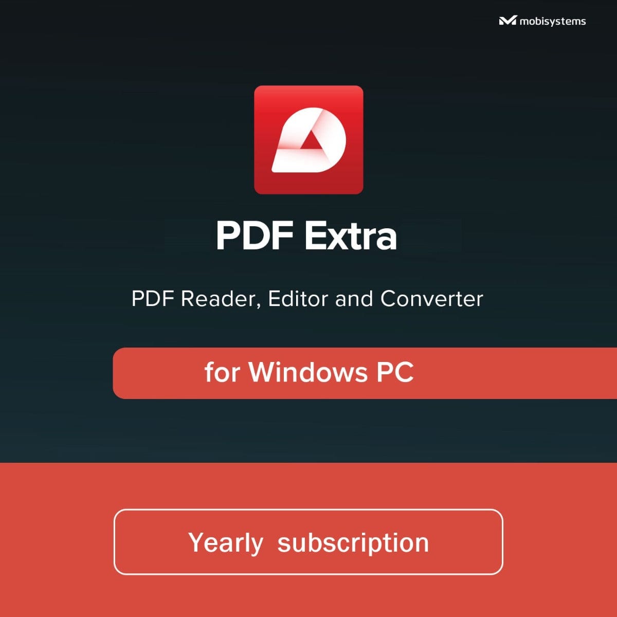 MobiSystems Software PDF Extra (Yearly subscription, 1 User)