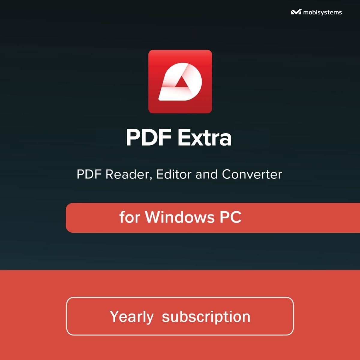 MobiSystems Software PDF Extra (Yearly subscription, 1 User)