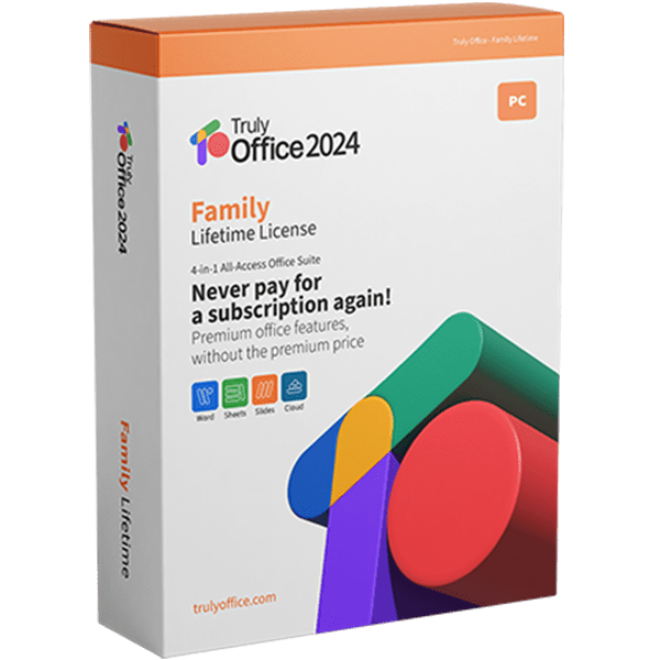 Truly Office Software Truly Office 2024 Family Lifetime (PC)