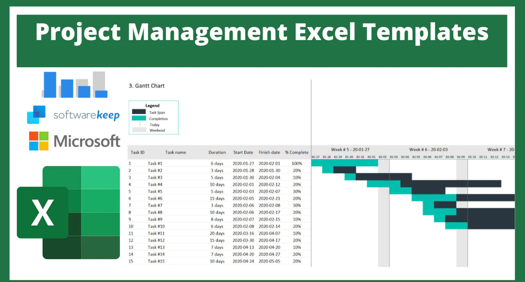 10 Free Excel Templates Project Management