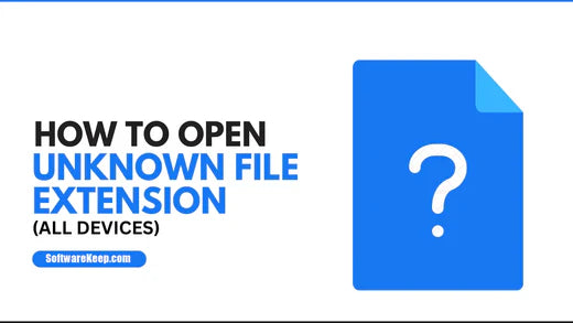 How To Open Unknown File Extensions in Windows