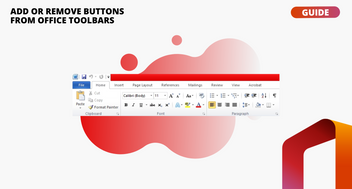 How to Add or Remove Toolbar Buttons in Office | SoftwareKeep