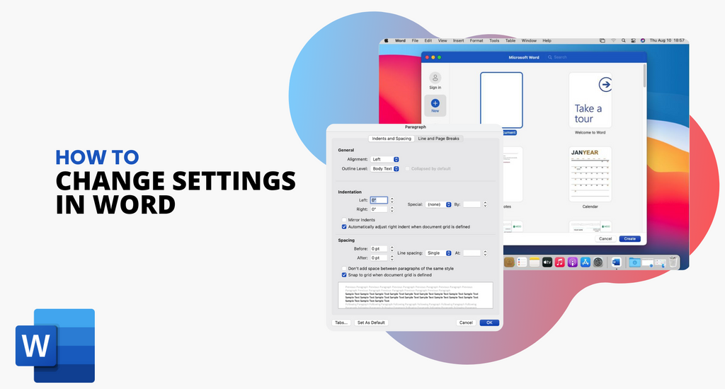 How to Change Settings in Word