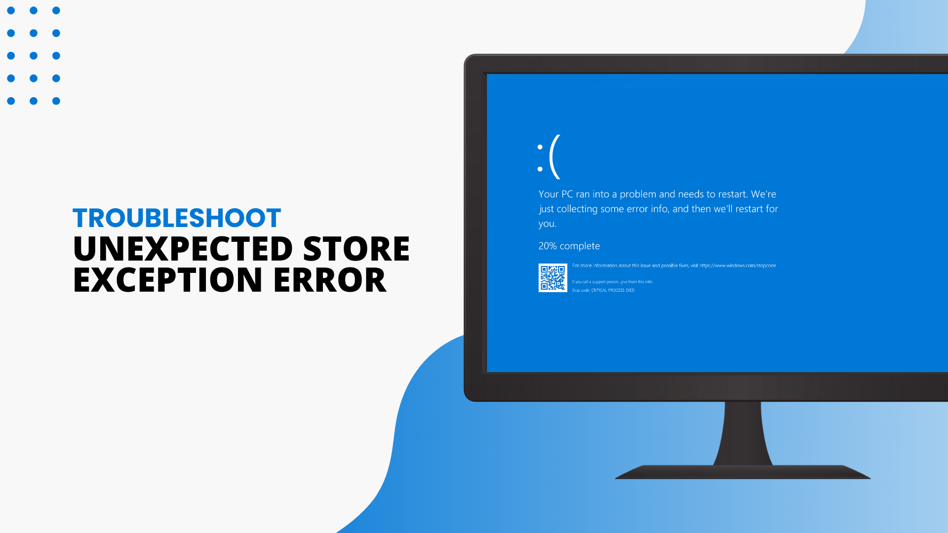 Fix Unexpected Store Exception Error in Windows 10