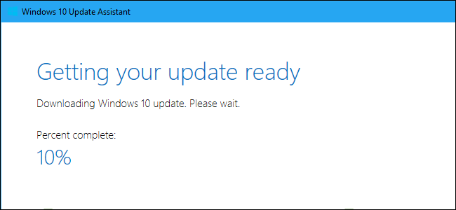 Windows 10 Update Assistant