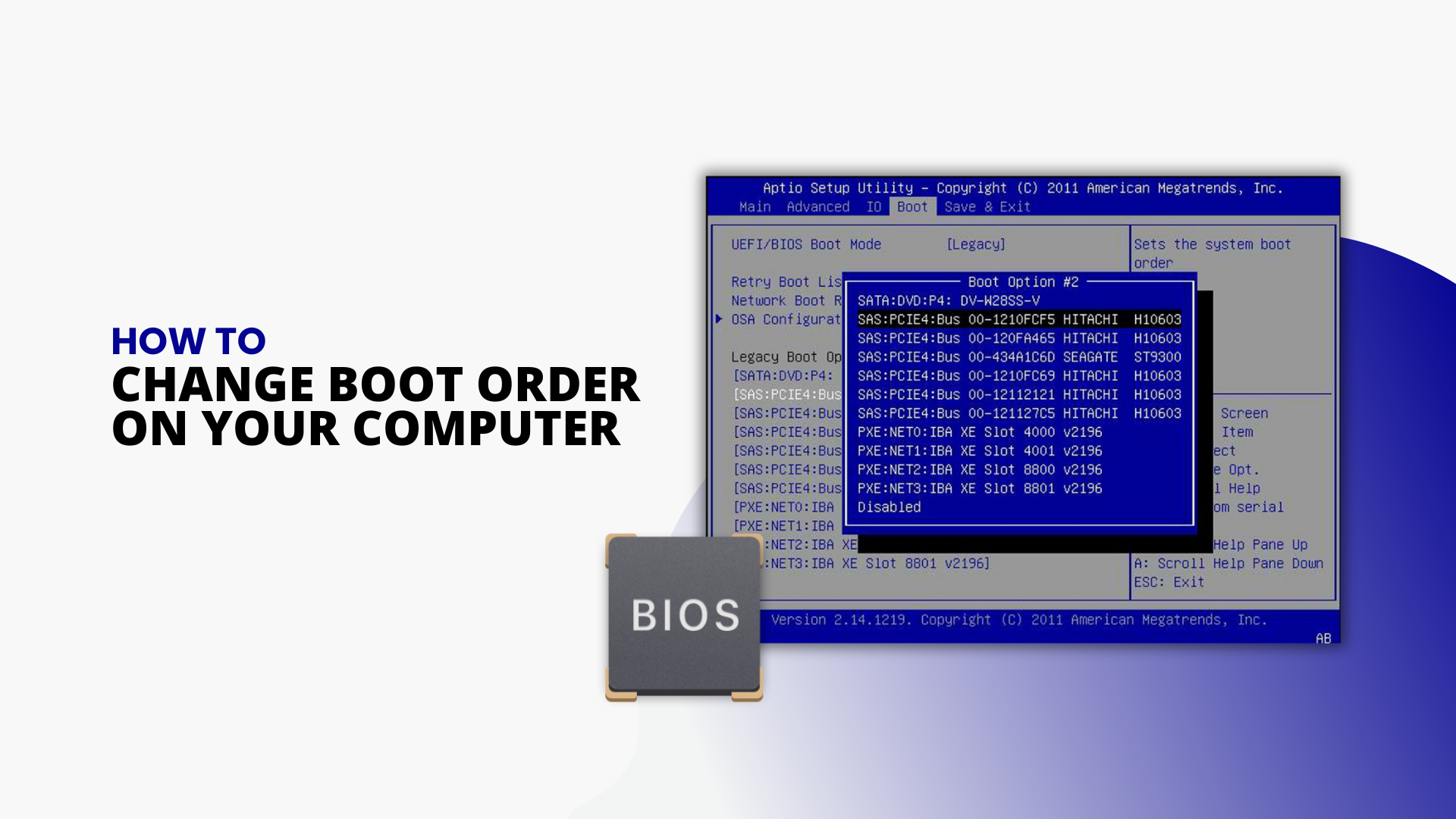 How to Change Your Computer’s Boot Order