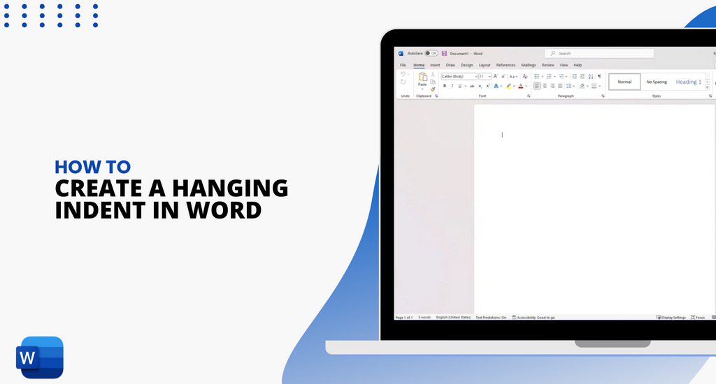 How to Create a Hanging Indent in Microsoft Word