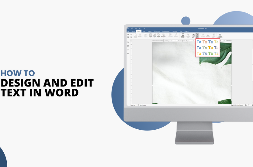 How to Design and Edit Text In Microsoft Word
