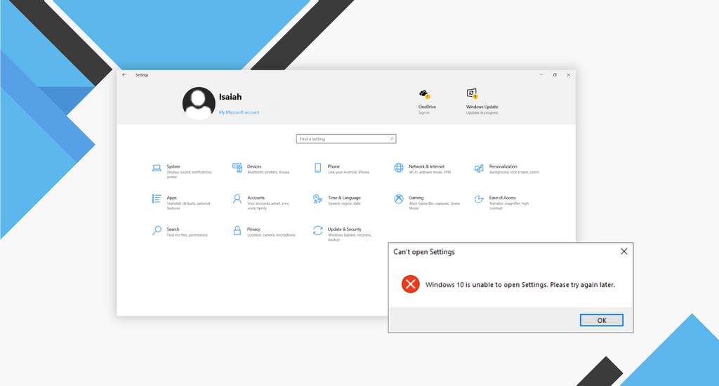 How to Fix Settings Not Opening in Windows 10