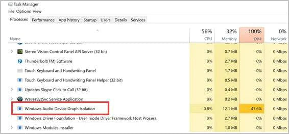 Windows Audio Device Graph Isolation High Memory: Solutions