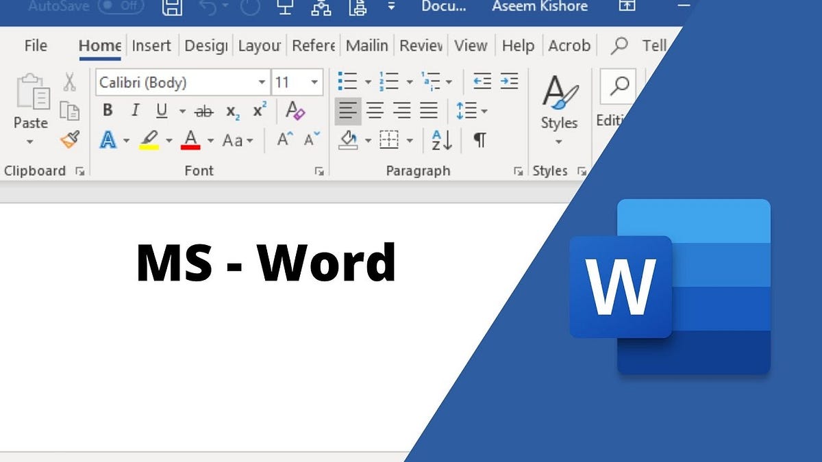 MS Word Features