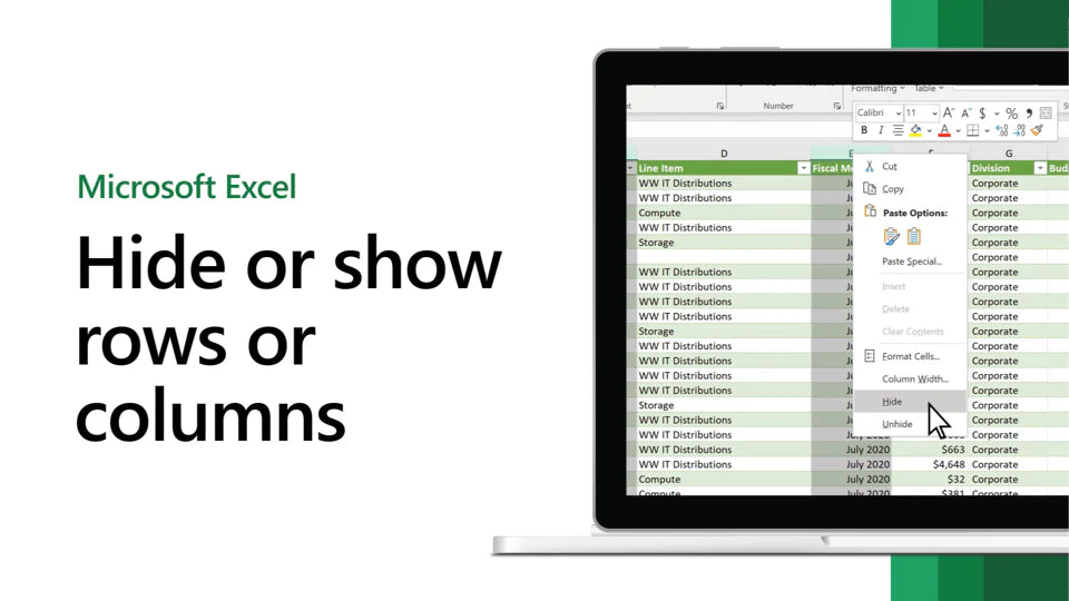 Mastering Excel: How to Unhide Columns in Excel
