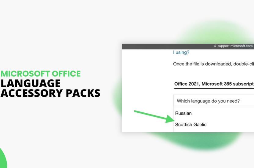 Microsoft Office Language Accessory Packs