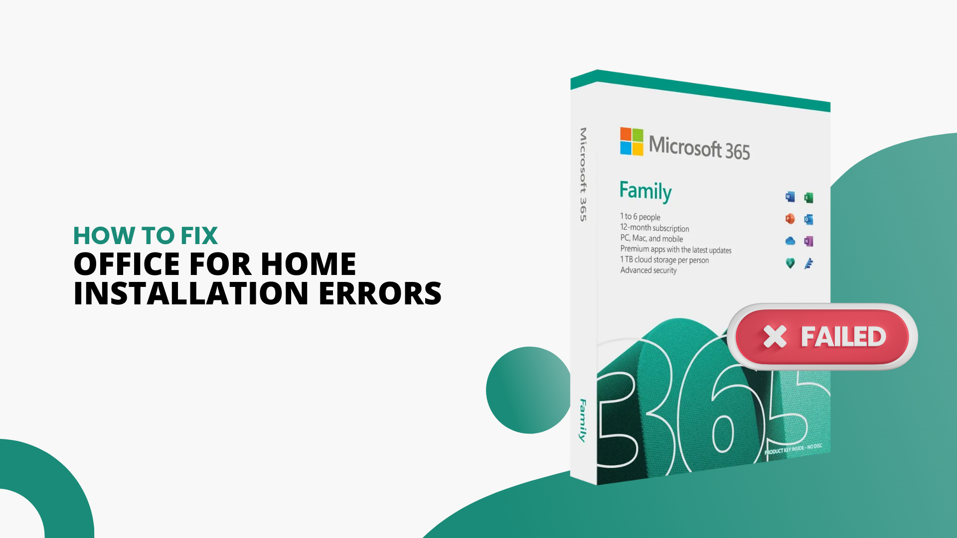 MS Office for Home: Common Installation Errors Fixed