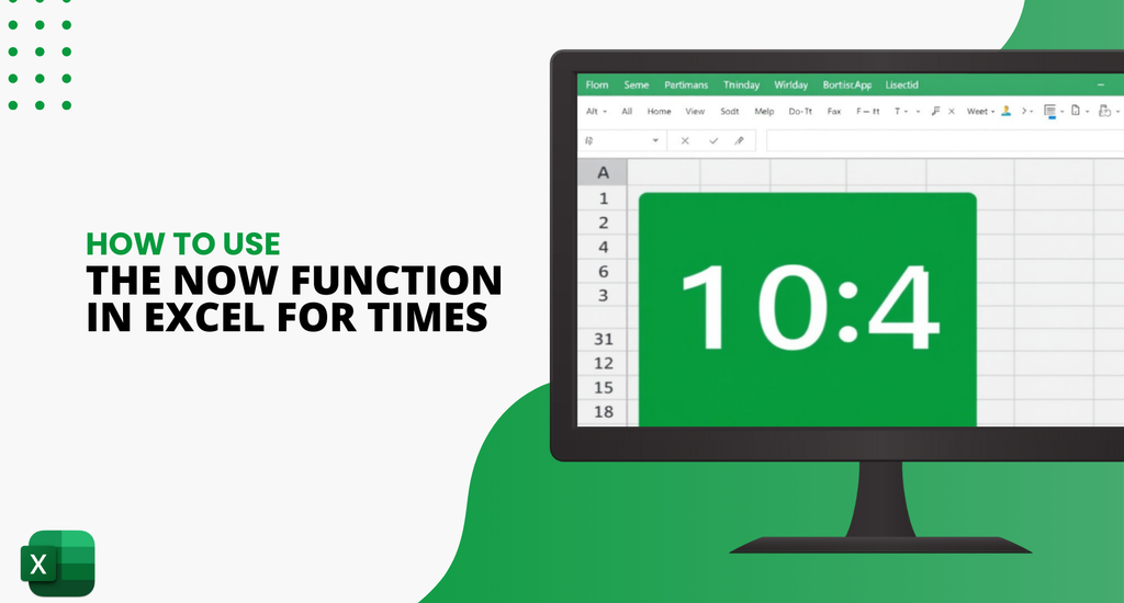 How To Use NOW Function In Microsoft Excel